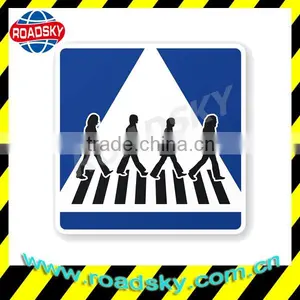 Reflective Aluminum Custom Road Sign For Sale thumbnail-1