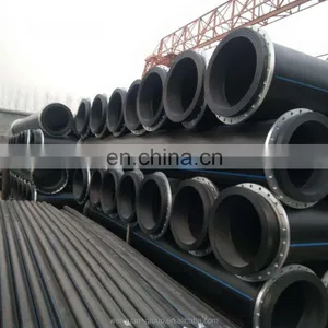 HDPE Dredger Pipes Manufactured and Welded With Two Flang for Off Shore thumbnail-3