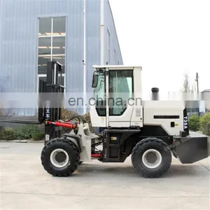 Hengwang HW30-30L Multifunctional Cross-country Forklift With Forklift Attachments thumbnail-4