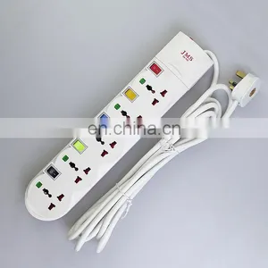 New Design High Quality Cheap Price Mains Power Outlet 2M Black 13A Outlet Power Electrical Household Extension Socket thumbnail-1