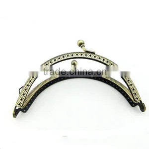 China Manufacturer Cheap Bronze DIY Sewing Coin Purse Frames Purse Lock thumbnail-3