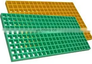 83*83*40 mm Construction Application Reinforced Plastic Mesh Grid Composite Frp Grated Floor thumbnail-3
