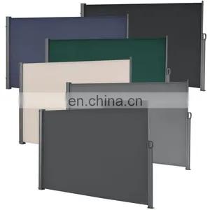 Anthrazit Seitenmarkise Sichtschutz Seitenwand 180x300cm Sonnenschutz Windschutz Patio Privacy Screen Sun Wind Protection thumbnail-1