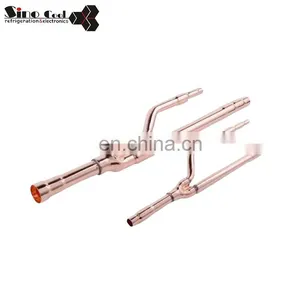 Daikin Gree Disperse Pipe Copper Reducer Fitting Air Conditioning Parts Copper Reducing Tee thumbnail-4