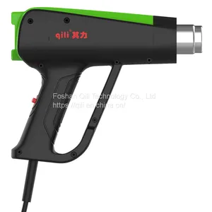 Qr 213A Qili Heavy Duty Industrial Heat Gun Shrink Wrap LCD Digital Display Hot Air Gun Soldering Station thumbnail-2