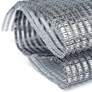 55% Shade Greenhouse Aluminum Foil Shade Net Solar Reflection Screen thumbnail-1
