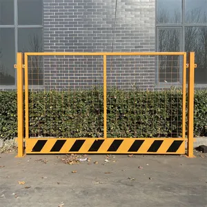 Hot Sell Foundation Pit Fence Construction Site Edge Protection Warning Fence thumbnail-3