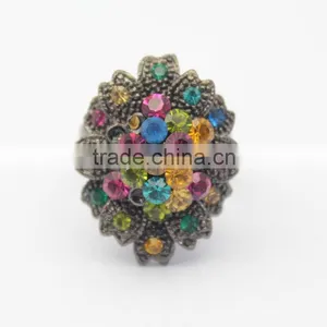 2014 Promotional Gifts Fashion Jewelry Rings Shiny Diamond Ring thumbnail-6