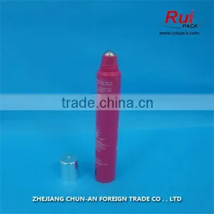 Plastic Tube With Metal Roller Ball for Personal Care ,PE Squeeze Tube for Skin Care thumbnail-1