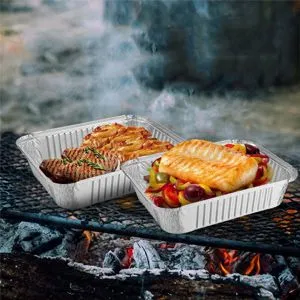 Half Size Pan Disposable Aluminum Food Container thumbnail-1