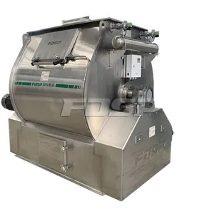 SDHJ Stainless Steel Single Shaft Paddle Mixer for Free Flowing Dry Solid Materials thumbnail-3