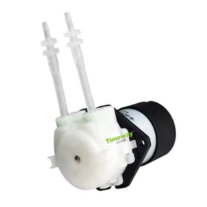 KPP High Quality 1.2~90ml/min Silicone or BPT Tubing OEM Mini Peristaltic Liquid Pump Low Pressure 6V/12V/24V thumbnail-2