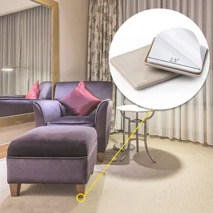 Self-Stick Carpet Gliders for Chair Square Self Adhesive Furniture Glides Carpet Slider-Furniture Slider thumbnail-3