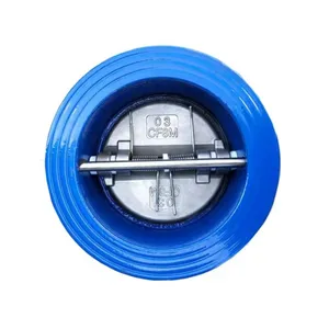 Ductile Iron Non Slam Type Check Valve High Quality Wafer Check Valves CF8 Disc PN16 Check Valve for Pipe thumbnail-5