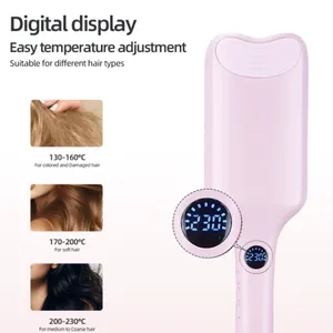 Hot Selling Chicken Rolls Curler/multi Gear Temperature Regulating Big Wave Water Corrugated Two Tube Curling Stick（Wechat:13510231336） thumbnail-4