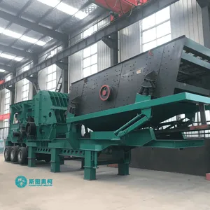 Track-mounted And Wheel-mounted Mobile Crushing Station Portable Crushing Station for Mining Quarry & Construction Waste thumbnail-2