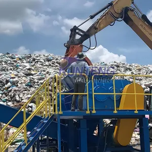 Automobile Engine Shell Crushing Production Line, Steel Plate Car Crushing Equipment, Metal Pressure Block Shredding Machinery EPC thumbnail-2
