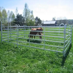 Laser-Cut Fully Welded Oval Rail Livestock Panels for Cattle, Sheep & Horse Corrals thumbnail-3