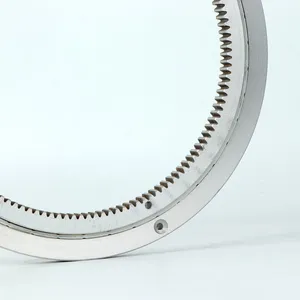 Customized Slewing Ring Bearing With Teeth Heavy Duty Aluminum Alloy Toothed Turntable Bearing Internal Gear Lazy Susan for Display Stand thumbnail-2