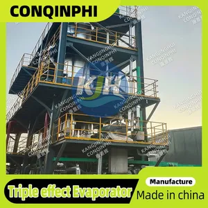 Low Steam Consumption Multi-effect Evaporation Concentration Crystallizer 2205 SS PLC Control thumbnail-1