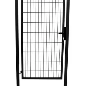 Single Gate 3D Panel Fence With High Security Latch and Key Cylinder thumbnail-4
