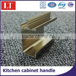 Supply Kitchen Cabinet Door Frame Handle Aluminium Extruded Profile in High Quality thumbnail-1