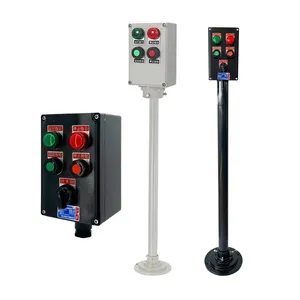 Explosion Proof Control Column IP66 Aluminum Alloy Flameproof Operation Box for Chemical Oil Gas Hazardous Zone1 Zone2 thumbnail-4