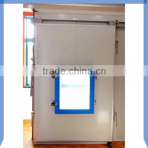 Electric Sliding Cold Room Door With PU Panel thumbnail-4