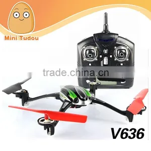2014 New Product WL V636 2.4G 4CH R/C 4-Axis Quadcopter With Light Outdoor Quadcopter thumbnail-1