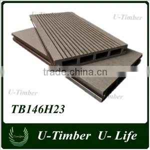 WPC Decking Floor From U-timber Composite Board Swimming Pool thumbnail-1