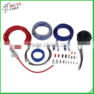 Haiyan Huxi Professional Manufacturer Audio Amp Car Amplifier Wiring Kit thumbnail-3