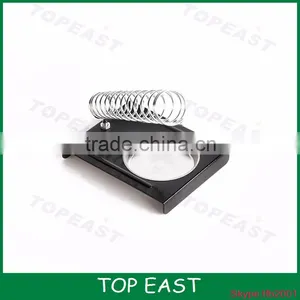 TP-012 Soldering Iron Support Stand Station Metal Base Rectangle Stand Holder Base Support Station Safety Protecting Base thumbnail-4