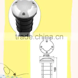 3W Outdoor Step Pole Fixtures Led Underground Lighting thumbnail-1
