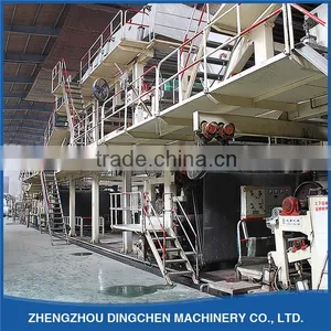 High Speed Coated Paper Making Machine For Paper Mill Paper Production Line thumbnail-1