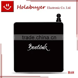 WiFi Bluetooth 4.0 Support 100M LAN 64Bits RK3368 Octa Core Metal Shell Beelink R68 Mini TV Box Android 5.1 thumbnail-1