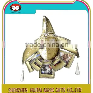 Dinah Venice Half Face Mask Fun Lace Flowers Roses Wholesale Dance Mask Headgear thumbnail-1