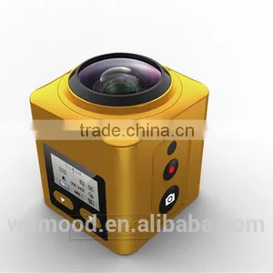 CUBE360 Mini Sports Action Camera 4K 360 Degree Panoramic VR Camera Build-in WiFi thumbnail-2