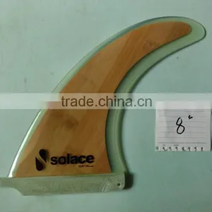 High Maneuver Fiberglass Expoxy Resin, Wooden Skin, Carbon Half Carbon Central Fin thumbnail-5