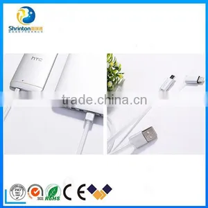 2 in 1 USB 2.0 Intelligent Sync Data Cable USB Cable With LED thumbnail-5