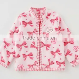 Cute Japanese Wholesale High Quality Product Infant Winter Jackets Baby Child Clothes Kid Toddler Clothing Garment With Ribbon thumbnail-4