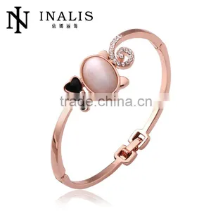 Exquisite Nickel And Lead Free Epoxy 18K Gold Plating Fashion Bracelet thumbnail-1