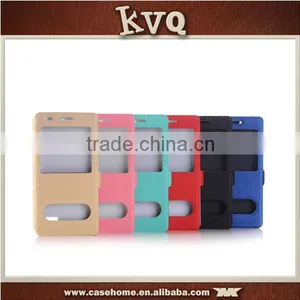 New Ultra Slim View Window Flip PU Leather Case Cover For Huawei Honor 4A thumbnail-1
