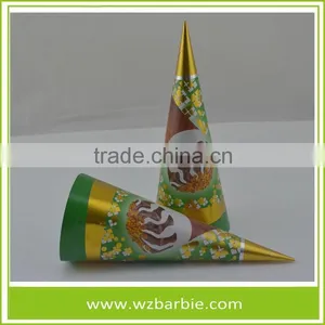 Hot Popular Cone Paper Sleeve For Ice Cream thumbnail-6