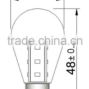 Bay15d Low Power Standard S8 Led Auto Bulb thumbnail-2