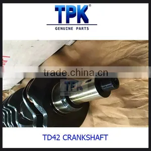 TD42 Forged Steel Crankshaft, Cast Crakshaft 12200-65780 thumbnail-2