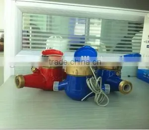 Hot Sale Multi Jet Dry Dial 1 Inch Output Pulse Water Flow Meter Remote Reading thumbnail-2