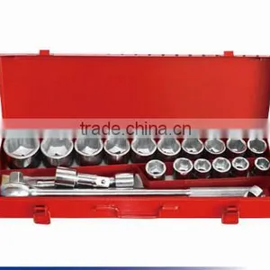 Socket Spanners Set 3/4' ' 20mm 21pcs -set Red Box thumbnail-1