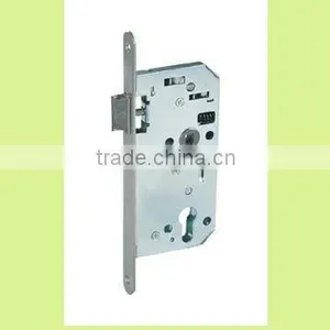 Brass Plated Privacy Mortise Lock Set thumbnail-4