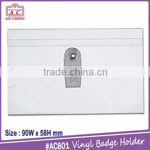 Economy Good Quality Security Novelty Hard Plastic Badge Holder thumbnail-2