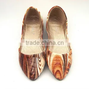 New Fashion Special Leather Popular Comfortable Flower Flat Shoes in Stock thumbnail-3